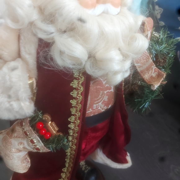 Vintage Danson Santa 16 inches porcelian head and hands with box - Picture 3 of 7